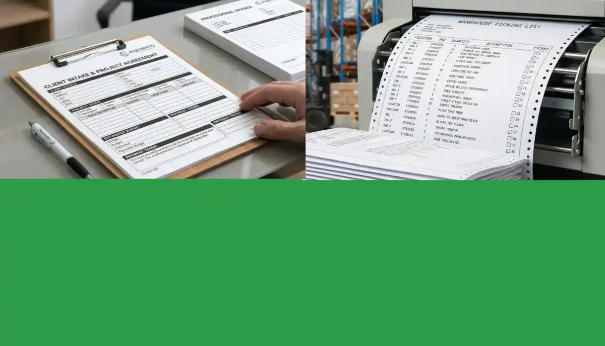 Custom Business Forms